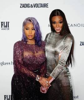 Entertainment Themen der Woche KW36 Entertainment Bilder des Tages NEW YORK, NY - September 6: Nicki Minaj, Winnie Harlow attend the Daily Front Row s 2018 Fashion Media Awards at Park Hyatt New York on September 6, 2018 in New York City. Copyright: xJohnxPalmerx