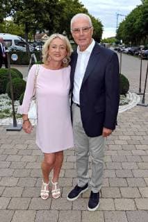 6. Aktion Kinderträume Golf Cup . Franz und Heidi Beckenbauer anläßlich des 6. Aktion Kinderträume Golf Cup am 07.09.2018 in St. Leon-Rot. 20180907MWI1633