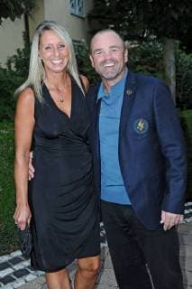 6. Aktion Kinderträume Golf Cup . Sven Ottke und Monic Frank anläßlich des 6. Aktion Kinderträume Golf Cup am 07.09.2018 in St. Leon-Rot. 20180907MWI1736