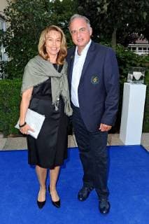 6. Aktion Kinderträume Golf Cup . Hansi Müller und Elke Roehrle anläßlich des 6. Aktion Kinderträume Golf Cup am 07.09.2018 in St. Leon-Rot. 20180907MWI1720