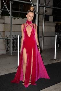 September 7, 2018 - New York, NY, USA - September 7, 2018 New York City..Tessa Hilton attending Harper s Bazaar ICONS party outside arrivals during New York Fashion Week on September 7, 2018 in New York City. New York USA  - ZUMAny1_ 20180907_zaf_ny1_425 Copyright: xKristinxCallahanx