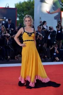 75th Venice Film Festival, red carpet Award Ceremony. Pictured: Carolina Crescentini  Copyright: xSimonexComi Veneziax2018x xIPAx xVeneziax
