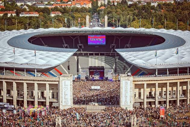 Entertainment Bilder des Tages Lollapalooza Berlin 2018. Besucher des Lollapalooza Berlin 2018 am 08. und 09.09.2018 in Berlin. 20180908SFL0034
