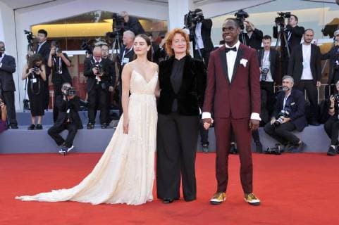 75th Venice Film Festival 2018, Red carpet Cerimonia di Chiusura . Pictured: Aisling Franciosi  Copyright: xCamillaxMorandi Veneziax xIPAx xVeneziax