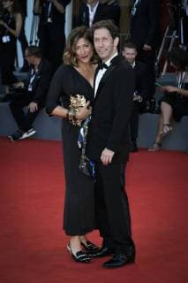 Foto IPP Daniele Cifala 08 09 2018 75 th Mostra Internazionale d Arte Cinematografica Festival del Cinema di Venezia Award Ceremony Red Carpet Arrivals - 75th Venice Film Festival nella foto : Tim Blake Nelson and Lisa Benavides  0