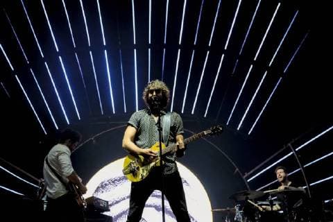 Spanish indie band Izal performs on stage during the DCode Music Festival held at the Complutense University s campus in Madrid, Spain, 08 September 2018. DCode Music Festival !ACHTUNG: NUR REDAKTIONELLE NUTZUNG!  Copyright: xTamaraxRozasx GRAF8814 20180909-636720545456856383