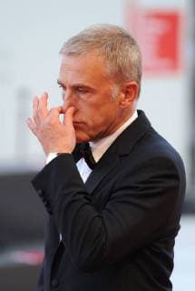 Filmfestival Biennale Venedig, Mostra del Cinema, VENICE, ITALY: Christoph Waltz walk the red carpet ahead of the Award Ceremony during the 75th Venice Film Festival in Venezia, Italia.