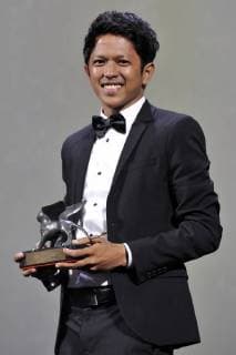 Aditya Ahmad at the award ceremony of the 75th Venice International Film Festival at the Palazzo del Casino on September 09, 2018 in Venice, Italy