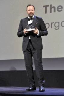 Yorgos Lanthimos at the award ceremony of the 75th Venice International Film Festival at the Palazzo del Casino on September 09, 2018 in Venice, Italy