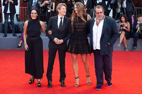 Julian Schnabel, Louise Kugelberg, Willem Dafoe und seine Ehefrau Giada Colagrande bei der Award Ceremony am 8.09.2018 im Rahmen vom Filmfestival in Venedig 75th Annual Venice International Film Festival - Award Ceremony