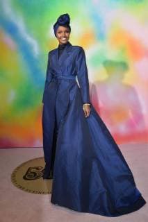 September 9, 2018 - New York, NY, USA - September 9, 2018 New York City..Halima Aden attending the BoF500 gala dinner during New York Fashion Week Spring Summer 2019 at 1 Hotel Brooklyn Bridge on September 9, 2018 in New York City. New York USA  - ZUMAny1_ 20180909_zaf_ny1_036 Copyright: xKristinxCallahanx