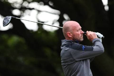 Alan Shearer during the Graham Wylie Foundation- Have A Heart- golf day with Lee Westwood and Ronan Keating at Close House Golf Club, Heddon on the wall, England on 10 September 2018. Copyright: xThomasxGaddx PMI-2224-0024