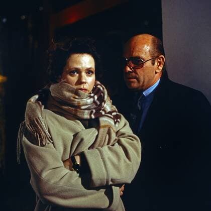 Episode Skarabäus aus der der Krimiserie Peter Strohm , Deutschland 1995, Regie: Diethard Klante, Darsteller: Renate Kroessner, Klaus Löwitsch UnitedArchives00025490