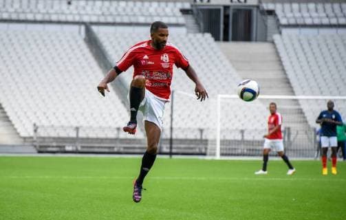 BEYE Habib ( Variete France ) FOOTBALL : Varietes Club de France vs Equipe de France des Parlementaires - Saint Denis - 12 09 2018 FedericoPestellini Panoramic 