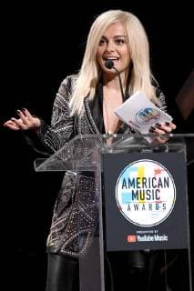 12 September 2018 - Los Angeles, California - Bebe Rexha. 2018 American Music Awards Nominations Announcement held at the YouTube Space LA. Photo Credit: Birdie Thompson AdMedia 230026 2018-09-12 CA Los Angeles Etats-Unis  Copyright: xAdMediax STAR_230026_044