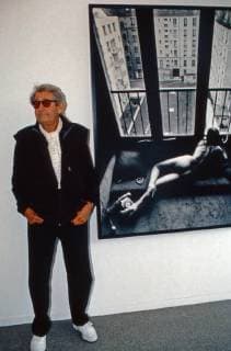Helmut Newton Helmut Newton, deutsch-australischer Fotograf, in Hannover, Deutschland 1998. German Australian photographer Helmut Newton at Hanover, Germany 1998. Copyright: WolfgangxKühn UnitedArchives100158