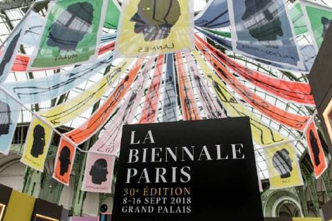 News Bilder des Tages 30th edition of the Biennale Paris, staged by the French fashion designer Jean-Charles de Castelbajac, at the Grand Palais, in Paris, France, September 13th, 2018. Created in 1962, the Biennial of Antique is one of the most prestigious in the world.  Copyright: xAurelienxMorissardx