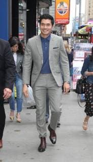 September 14, 2018 Henry Golding at Good Morning America Day to talk about his new movie A Simple Favor in New York September 14, 2018 Copyright: xRW MediaPunchx