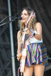 September 14, 2018 - Chicago, Illinois, U.S - SADIE DUPUIS of Speedy Ortiz during Riot Fest at Douglas Park in Chicago, Illinois Chicago U.S. - ZUMAs135 20180914_zap_s135_008 Copyright: xDanielxDeSloverx