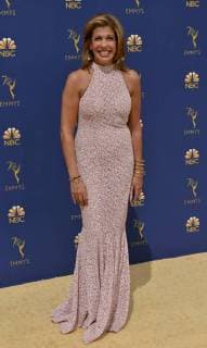 TV personality Hoda Kotb attends the 70th annual Primetime Emmy Awards at the Microsoft Theater in downtown Los Angeles on September 17, 2018.  LAP20180917412 CHRISTINExCHEW