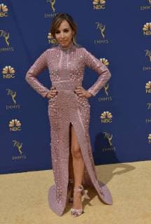 TV personality Lilliana Vazquez attends the 70th annual Primetime Emmy Awards at the Microsoft Theater in downtown Los Angeles on September 17, 2018.  LAP20180917407 CHRISTINExCHEW