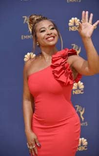 Television personality Tanika Ray attends the 70th annual Primetime Emmy Award at the Microsoft Theater in downtown Los Angeles on September 17, 2018.  LAP20180917009 CHRISTINExCHEW