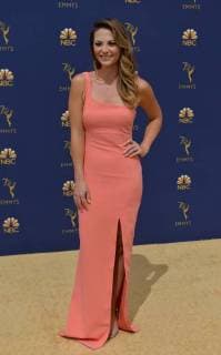Actor Lauren Zima attends the 70th annual Primetime Emmy Award at the Microsoft Theater in downtown Los Angeles on September 17, 2018.  LAP20180917016 CHRISTINExCHEW