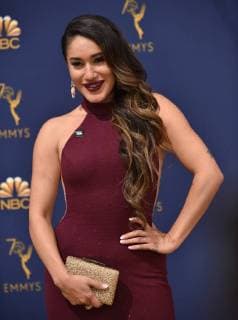 Actor Q orianka Kilcher attends the 70th annual Primetime Emmy Awards at the Microsoft Theater in downtown Los Angeles on September 17, 2018.  LAP20180917428 CHRISTINExCHEW