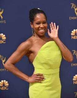 Actor Regina King attends the 70th annual Primetime Emmy Awards at the Microsoft Theater in downtown Los Angeles on September 17, 2018.  LAP20180917487 CHRISTINExCHEW