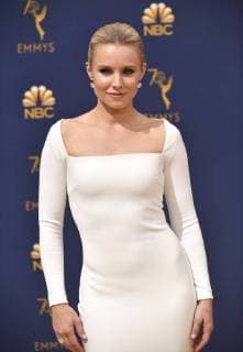 Actor Kristen Bell attends the 70th annual Primetime Emmy Awards at the Microsoft Theater in downtown Los Angeles on September 17, 2018.  LAP20180917463 CHRISTINExCHEW