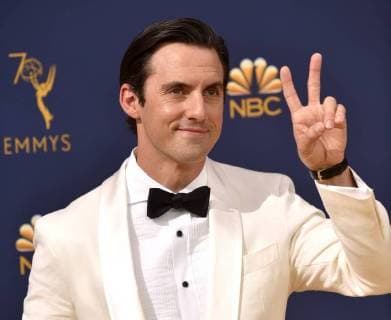 Actor Milo Ventimiglia attends the 70th annual Primetime Emmy Award at the Microsoft Theater in downtown Los Angeles on September 17, 2018.  LAP20180917052 CHRISTINExCHEW