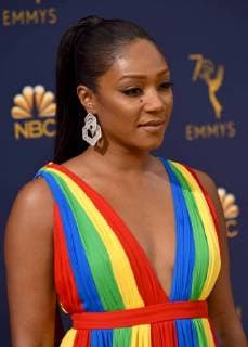 Comedian Tiffany Haddish attends the 70th annual Primetime Emmy Award at the Microsoft Theater in downtown Los Angeles on September 17, 2018.  LAP20180917156 CHRISTINExCHEW