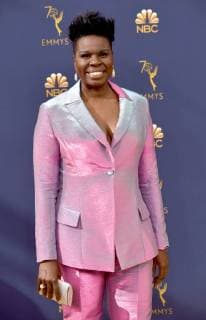 Comedian Leslie Jones attends the 70th annual Primetime Emmy Award at the Microsoft Theater in downtown Los Angeles on September 17, 2018.  LAP20180917204 CHRISTINExCHEW