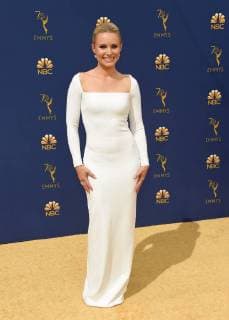Kristen Bell arriving at the 70th Primetime Emmy Awards in Los Angeles, California - Sept 17, 2018 - Emmy Awards 2018, Los Angeles California United States Microsoft Theatre  Copyright: xOConnor-Arroyox h_00544190