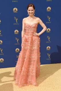 Ellie Kemper arriving at the 70th Primetime Emmy Awards in Los Angeles, California - Sept 17, 2018 - Emmy Awards 2018, Los Angeles California United States Microsoft Theater  Copyright: xOConnor-Arroyox h_00544226