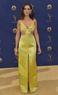 Actor Alison Brie attends the 70th annual Primetime Emmy Awards at the Microsoft Theater in downtown Los Angeles on September 17, 2018.  LAP201809171516 CHRISTINExCHEW