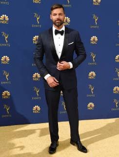 Ricky Martin arriving at the 70th Primetime Emmy Awards in Los Angeles, California - Sept 17, 2018 - Emmy Awards 2018, Los Angeles California United States Microsoft Theater  Copyright: xOConnor-Arroyox h_00544269