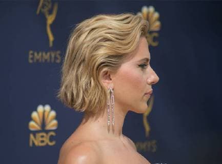 September 17, 2018 - Los Angeles, California, U.S - Scarlett Johansson on the red carpet of the 2018 Emmy Awards held at the Microsoft Theater on Monday September 17, 2018 in Los Angeles, California. Los Angeles U.S. - ZUMAp124 20180917_zaa_p124_002 Copyright: xJavierxRojasx