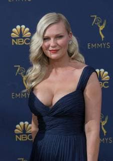 September 17, 2018 - Los Angeles, California, U.S - Kirsten Dunst on the red carpet of the 2018 Emmy Awards held at the Microsoft Theater on Monday September 17, 2018 in Los Angeles, California. Los Angeles U.S. - ZUMAp124 20180917_zaa_p124_063 Copyright: xJavierxRojasx