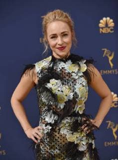 Actor Sarah Goldberg attends the 70th annual Primetime Emmy Award at the Microsoft Theater in downtown Los Angeles on September 17, 2018.  LAP201809171213 CHRISTINExCHEW