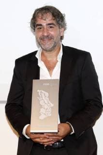 Deniz Yücel bei der Verleihung des Medienpreises M100 Media Award im Potsdam Museum. Potsdam, 18.09.2018