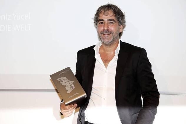 Deniz Yücel bei der Verleihung des Medienpreises M100 Media Award im Potsdam Museum. Potsdam, 18.09.2018