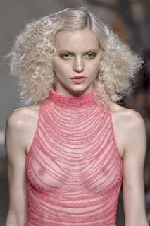 Entertainment Bilder des Tages Milan Fashion Week Fashion Women Spring Summer 2019.Daizy Shely fashion show. In the photo: model  Copyright: xRiccardoxGiordanox xIPAx xFotosickix
