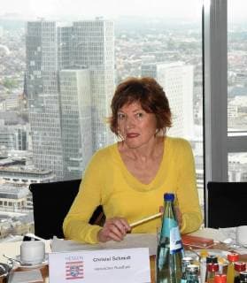 21.09.2018 Frankfurt am Main, Hessischen Film- und Kinopreis 2018 Bekanntgabe der Nominiereungen und Ehrenpreisträger Christel Schmidt Leitung der hr-Filmförderung