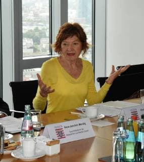 21.09.2018 Frankfurt am Main, Hessischen Film- und Kinopreis 2018 Bekanntgabe der Nominiereungen und Ehrenpreisträger Christel Schmidt Leitung der hr-Filmförderung