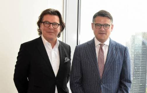 21.09.2018 Frankfurt am Main, Hessischen Film- und Kinopreis 2018 Bekanntgabe der Nominiereungen und Ehrenpreisträger Boris Rhein Hessischer Minister für Wissenschaft und Kunst Hans Joachim Mendig Geschäftsführer Hessen Film