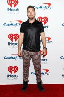 Lance Bass arrives for the iHeartRadio Music Festival at the T-Mobile Arena in Las Vegas, Nevada on September 21, 2018.  LVP2018092120 JAMESxATOA