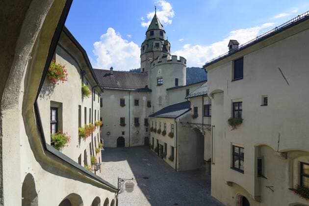 castle Hasegg, Münzerturm (Mint Tower), museum Münze (mint) Hall Hall in Tirol Tirol, Tyrol Austria Region Hall-Wattens
