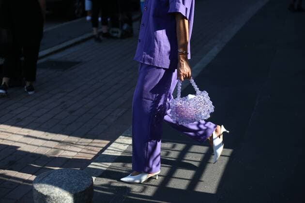 Jaime Chez Toi posing on the street outside the MSGM show during Milan Fashion Week - Sept 21, 2018 - MFW: Spring 2019 Street Style Day 3, Milan Italy  Copyright: xValentinaxRanierix h_00549222