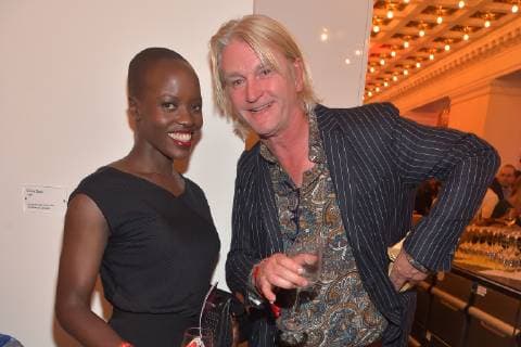 Florence Kasumba, Detlef Buck 19. First Steps Awards im Theater des Westen in Berlin am 24.09.2018 *** Florence Kasumba Detlef Buck 19 First Steps Awards at the Theater des Westen in Berlin on 24 09 2018